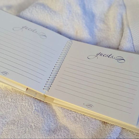 Vintage Inspired Guest Book for Memorial Reception - Picture 6 of 8